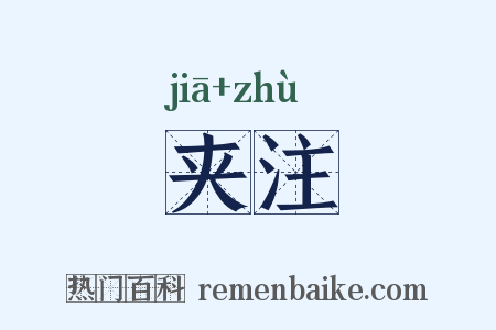 夹注是什么意思的图片